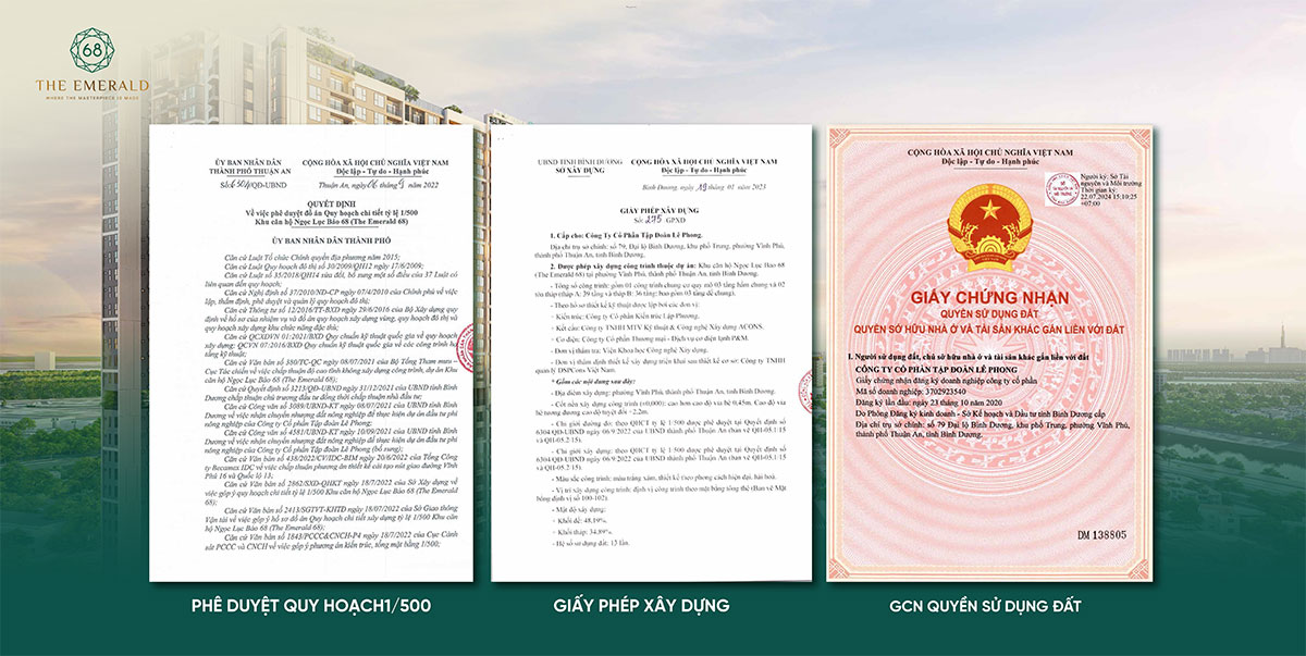 Phối cảnh dự án The Emerald River Park Thuận An Bình Dương