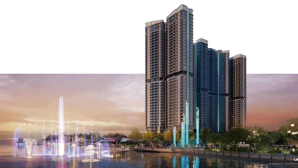 Toàn cảnh Dự Án The Emerald River Park Thuận An bên sông Sài Gòn